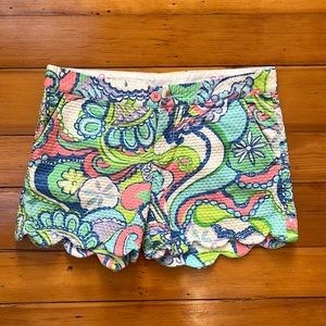 Lilly Pulitzer - Buttercup Short in Ocean Animals